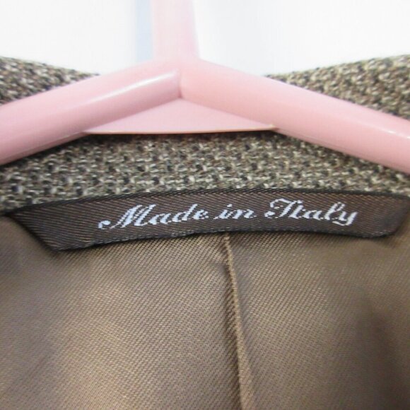 Canali Proposta 100% Wool Blazer Men's Sport Coat Suit 50 Brown Designer 772 - Picture 3 of 16